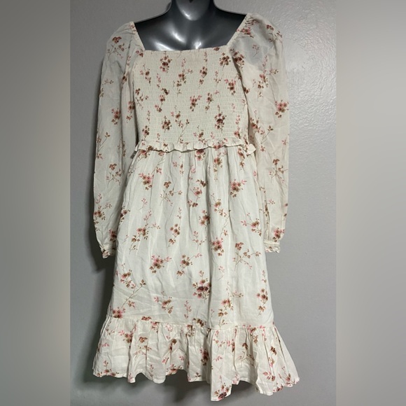 Vineyard Vines Floral Cream Dress - Picture 7 of 10